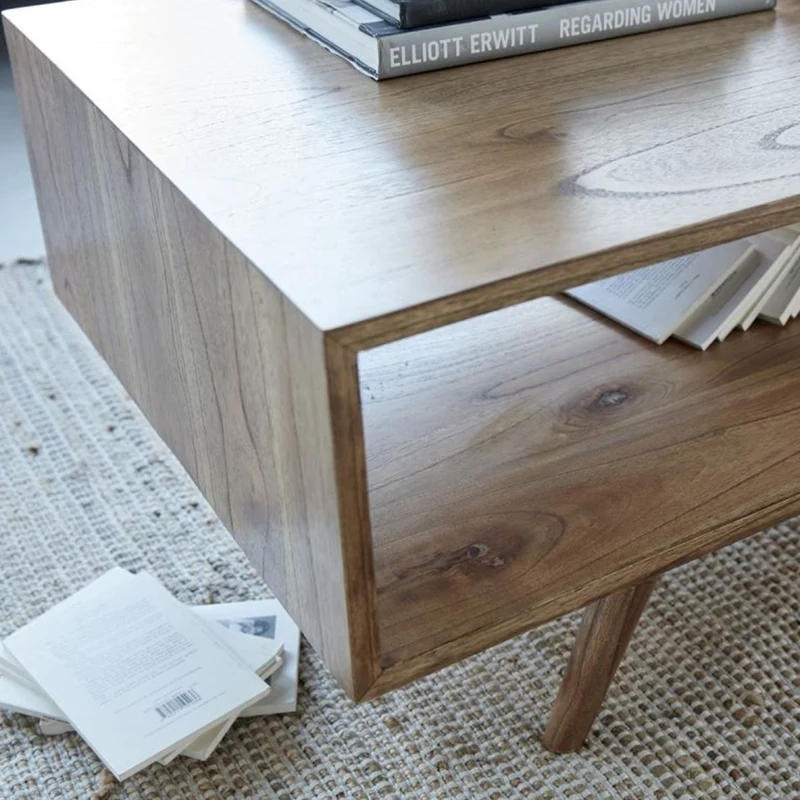 Table basse en mindi massif 120 cm