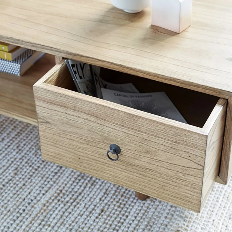 Table basse en mindi massif 120 cm