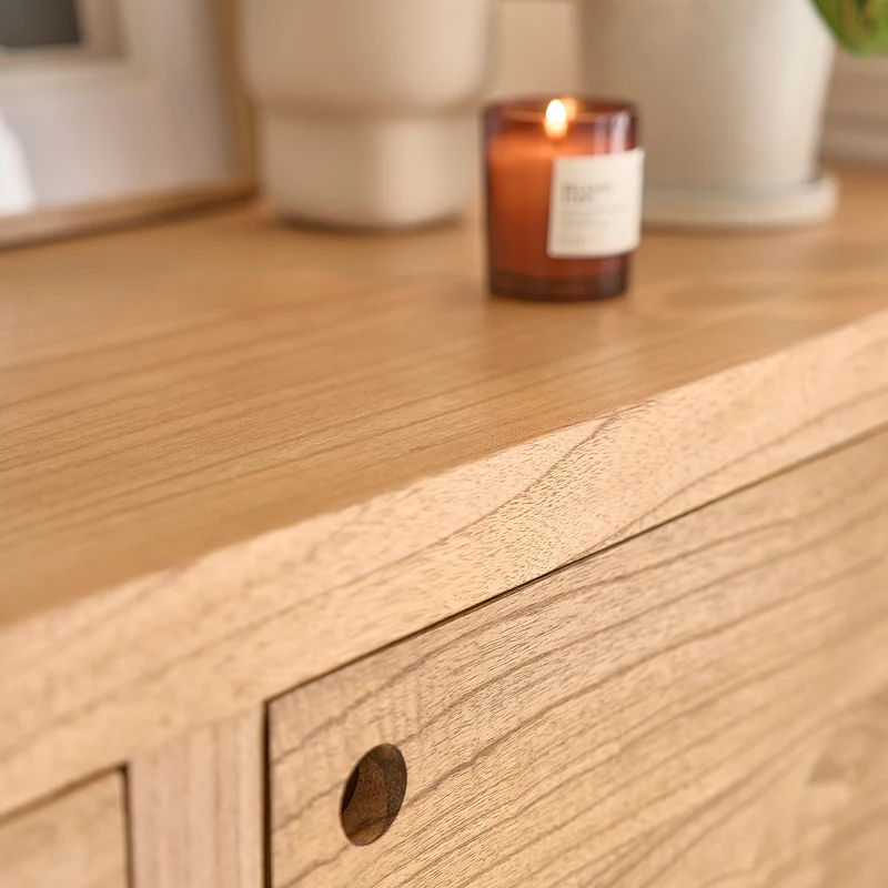 Commode en mindi massif 180 cm