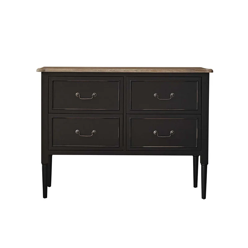 Commode en acajou massif 120 cm