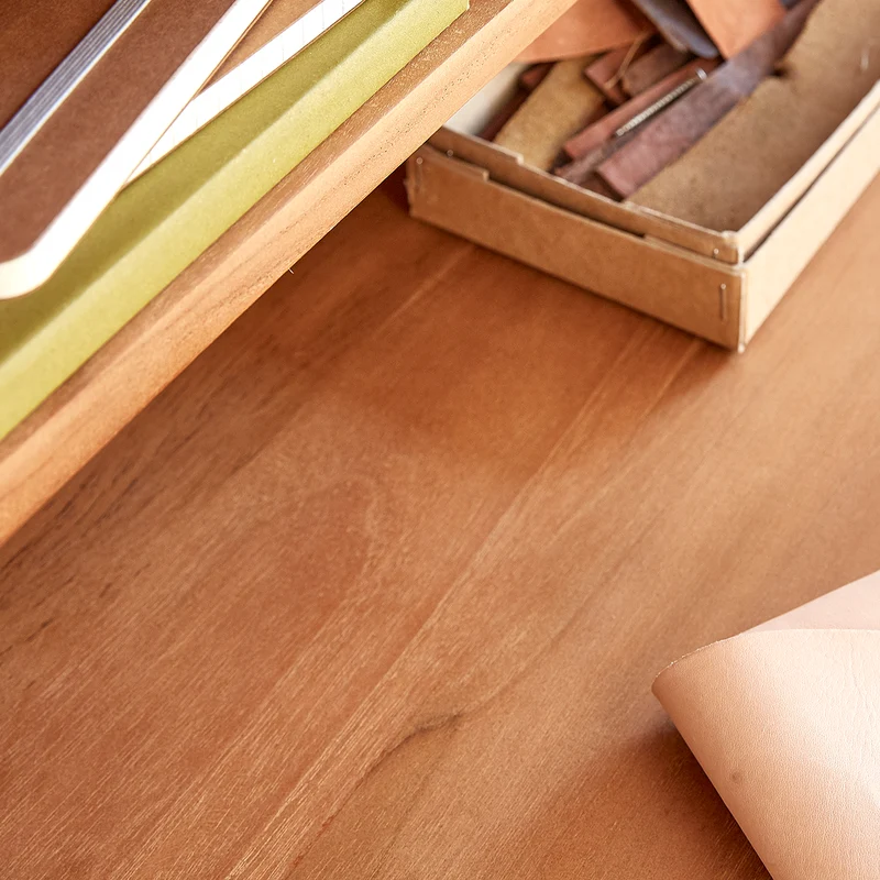 Bureau en teck massif 110 cm