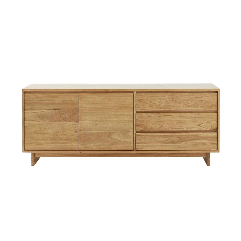 Commode en mindi massif 180 cm