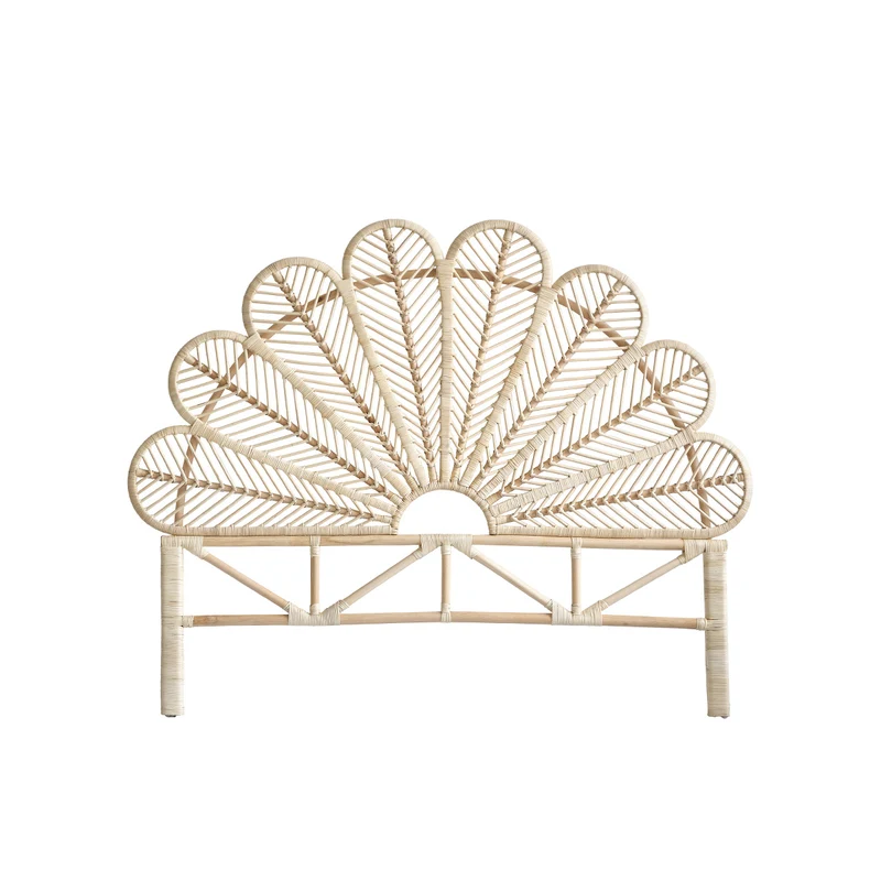 Tête de lit en rotin 140 cm