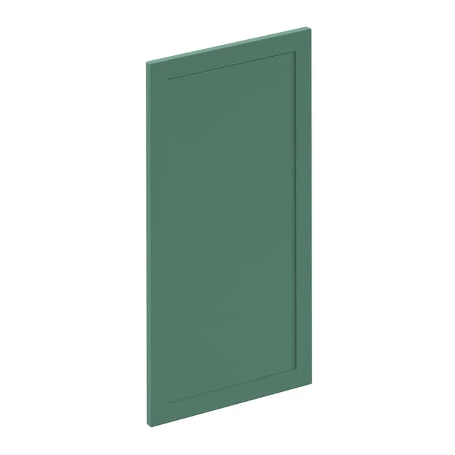 Façade de tiroir de cuisine Newport vert laguna mat H.76.8 x l.59.7 cm