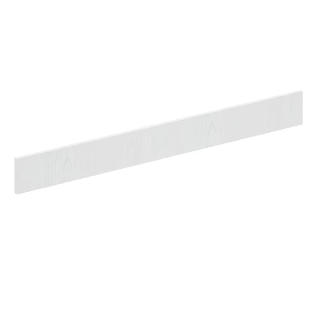 Façade de tiroir de cuisine Moscow chêne blanchi mat H.12.5 x l.119.7 cm
