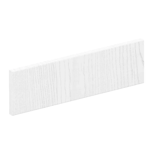 Façade de tiroir de cuisine Chicago blanc mat H.12.5 x l.59.7 cm