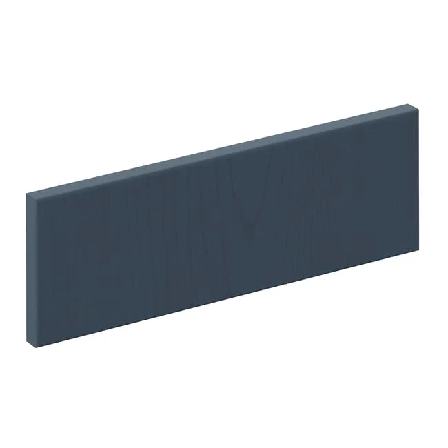 Façade de tiroir de cuisine Chicago bleu marine mat H.12.5 x l.39.7 cm
