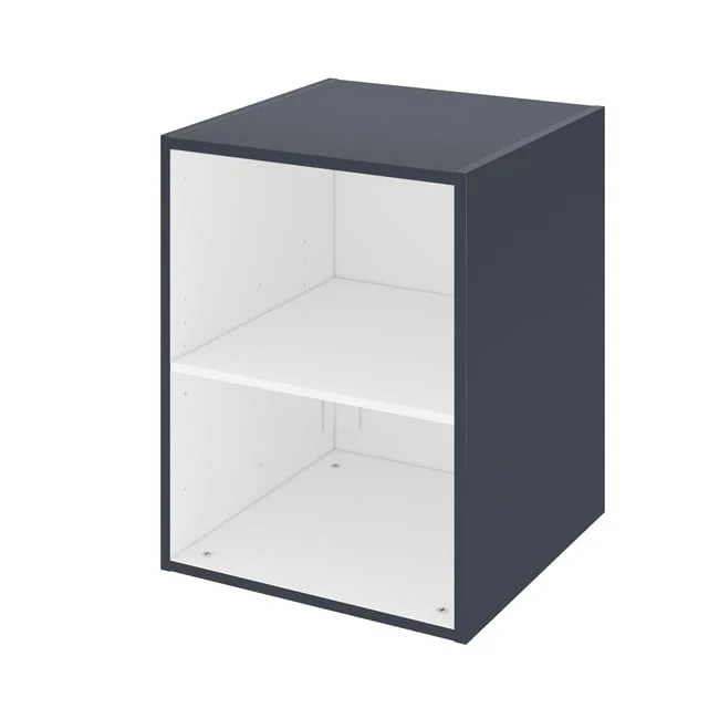 Caisson meuble haut / bas l.45 x H.58 x P.46 cm, gris, Remix