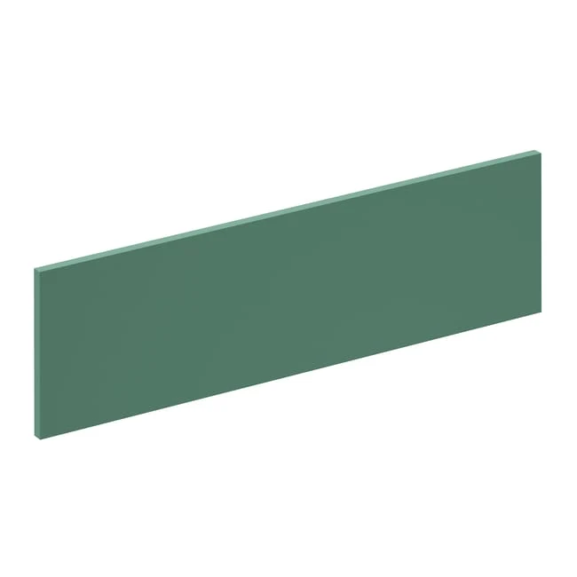 Façade de tiroir de cuisine Sevilla vert laguna mat H.25.3 x l.89.7 cm