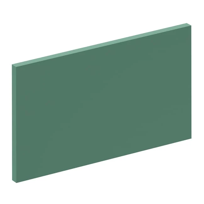 Façade de tiroir de cuisine Sevilla vert laguna mat H.25.3 x l.44.7 cm