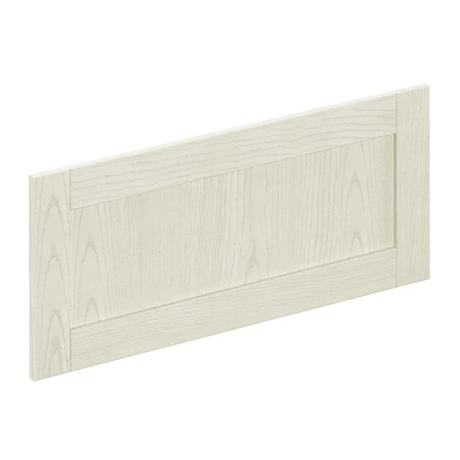Façade de tiroir de cuisine Chicago crème mat H.38.1 x l.79.7 cm