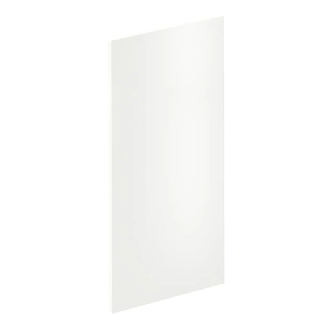 Côté de meuble de rangement Sevilla blanc brillant H.76.8 cm x L.37 cm x Ep.18 m