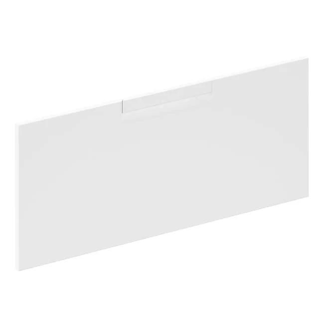 Façade de tiroir de cuisine Evora blanc brillant H.38.1 x l.89.7 cm