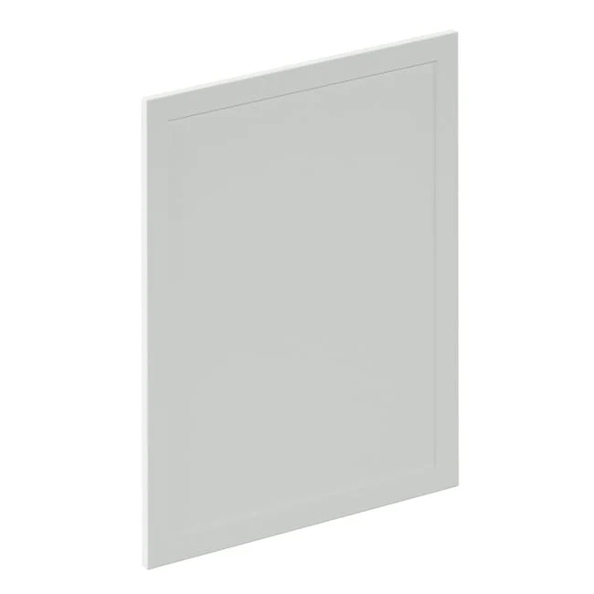 Façade de tiroir de cuisine Newport gris perle mat H.76.5 x l.59.7 cm