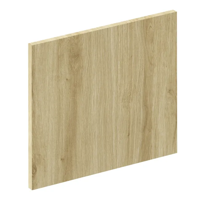 Façade de tiroir de cuisine Roma effet chêne mat H.38.4 x l.44.7 cm