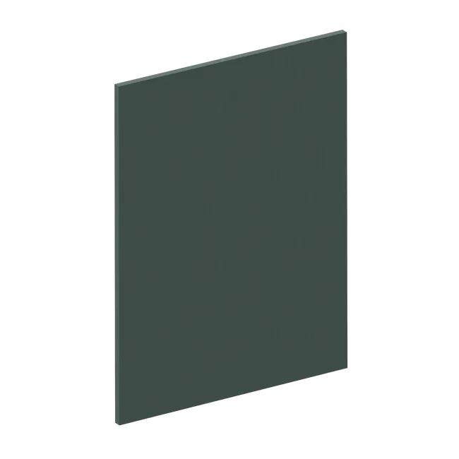 Côté de meuble de rangement vert pétrole H.76.8 cm x L.60 cm x Ep.18.8 mm