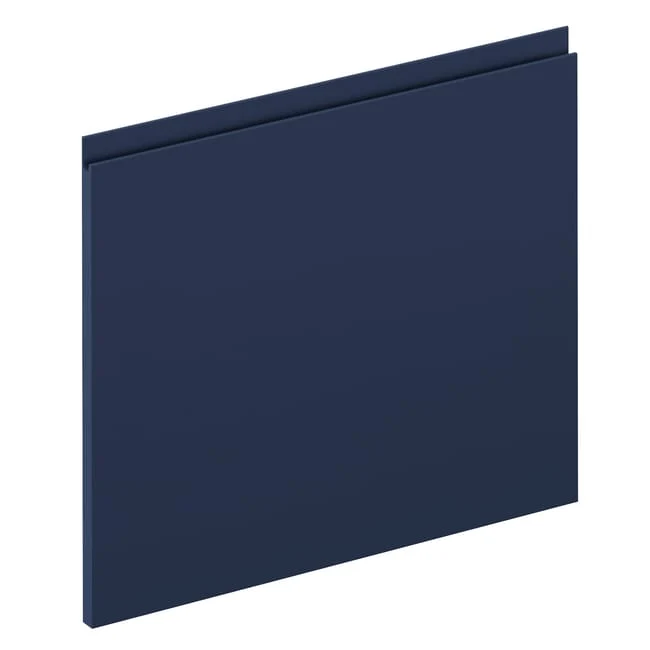 Façade de tiroir de cuisine Tokyo bleu marine mat H.50.9 x l.59.7 cm