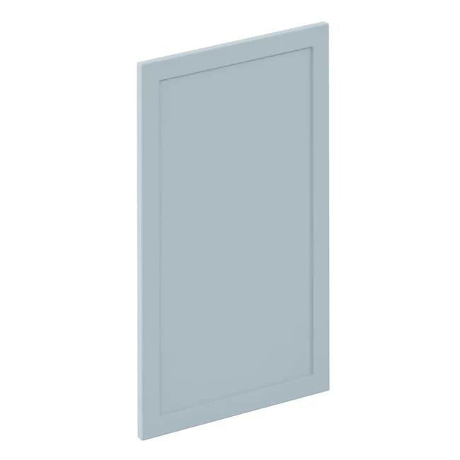 Façade de tiroir de cuisine Newport bleu clair mat H.76.5 x l.44.7 cm