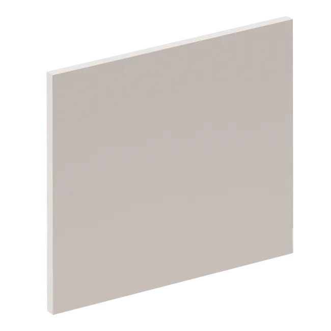 Façade de tiroir de cuisine Venise taupe mat H.38.7 x l.44.7 cm