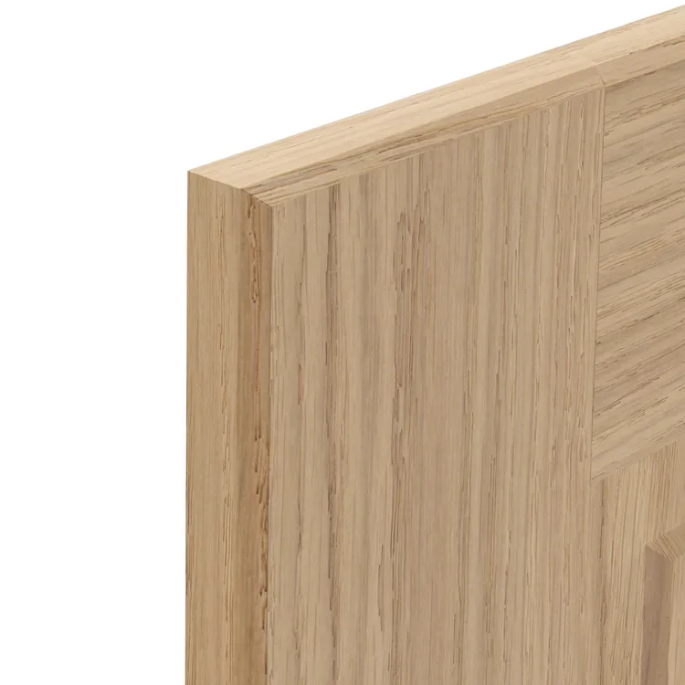 Côté de meuble de rangement Prague chêne H.214.4 cm x L.60 cm x Ep.20 mm