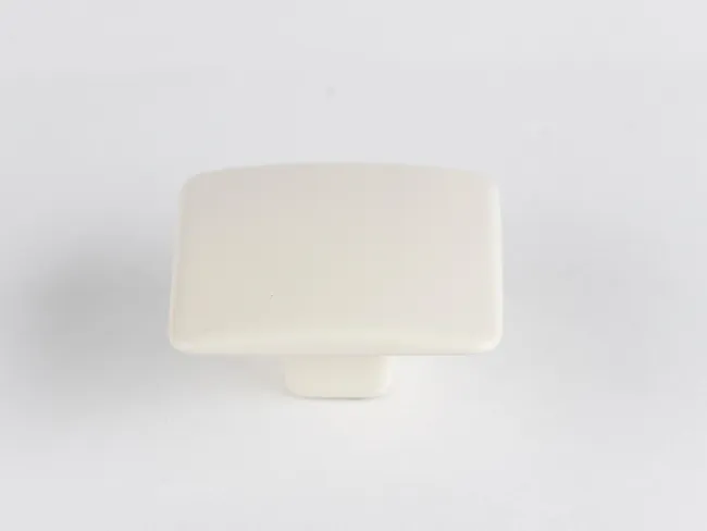 Bouton de meuble REI Carré beige zamak