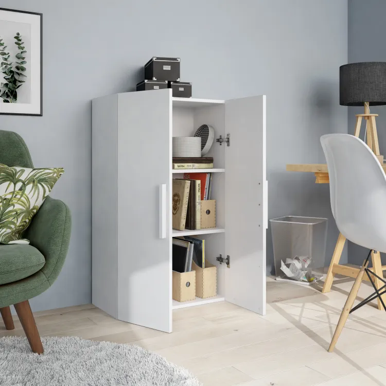 Poignée de meuble SPACEO entraxe 190 mm bois mat
