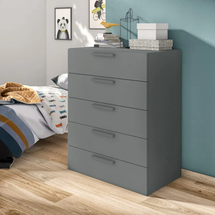 Poignée de meuble SPACEO entraxe 192 mm bois mat