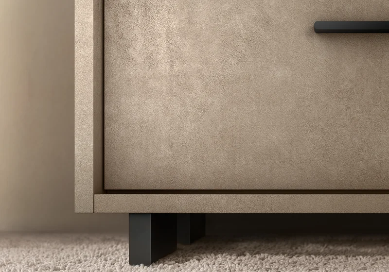 Table chevet design italien effet pierre – Dune