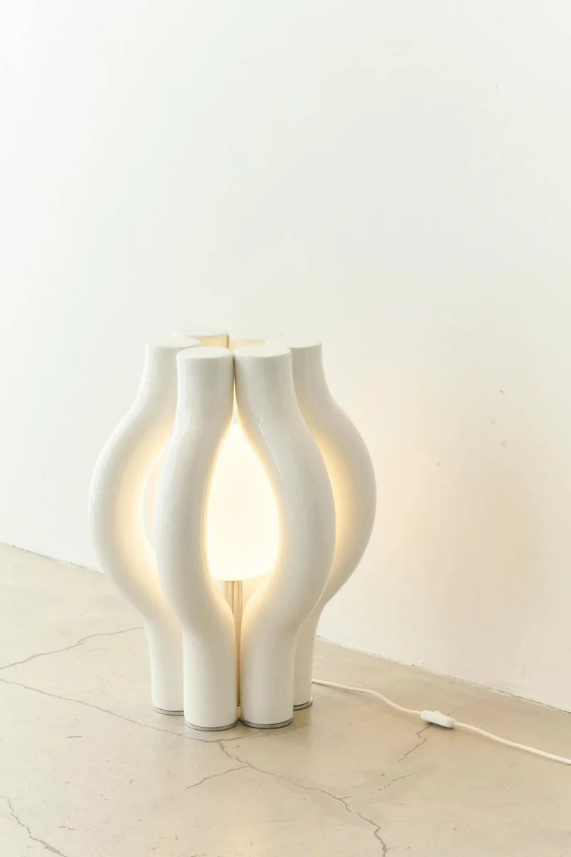 HALO Ceramic Table Lamp SCULPTURE