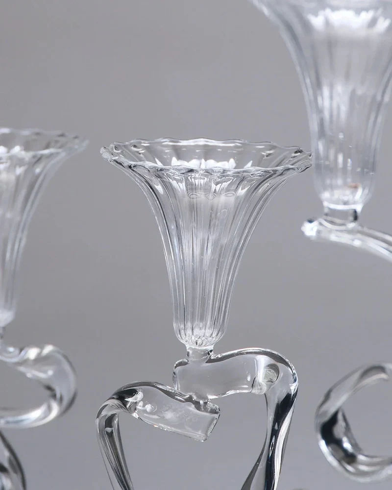 Ribbon Candleholder I, II & III - Floral