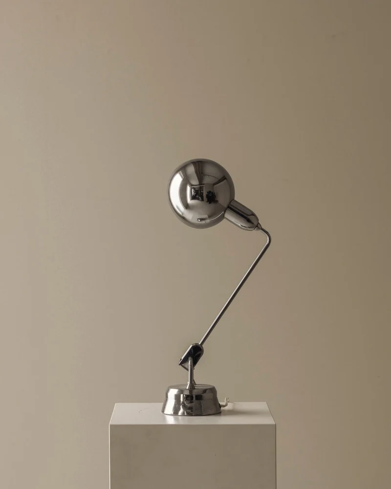 Vintage Jumo Table Lamp Selected by Charlotte Perriand, France, 1940’s