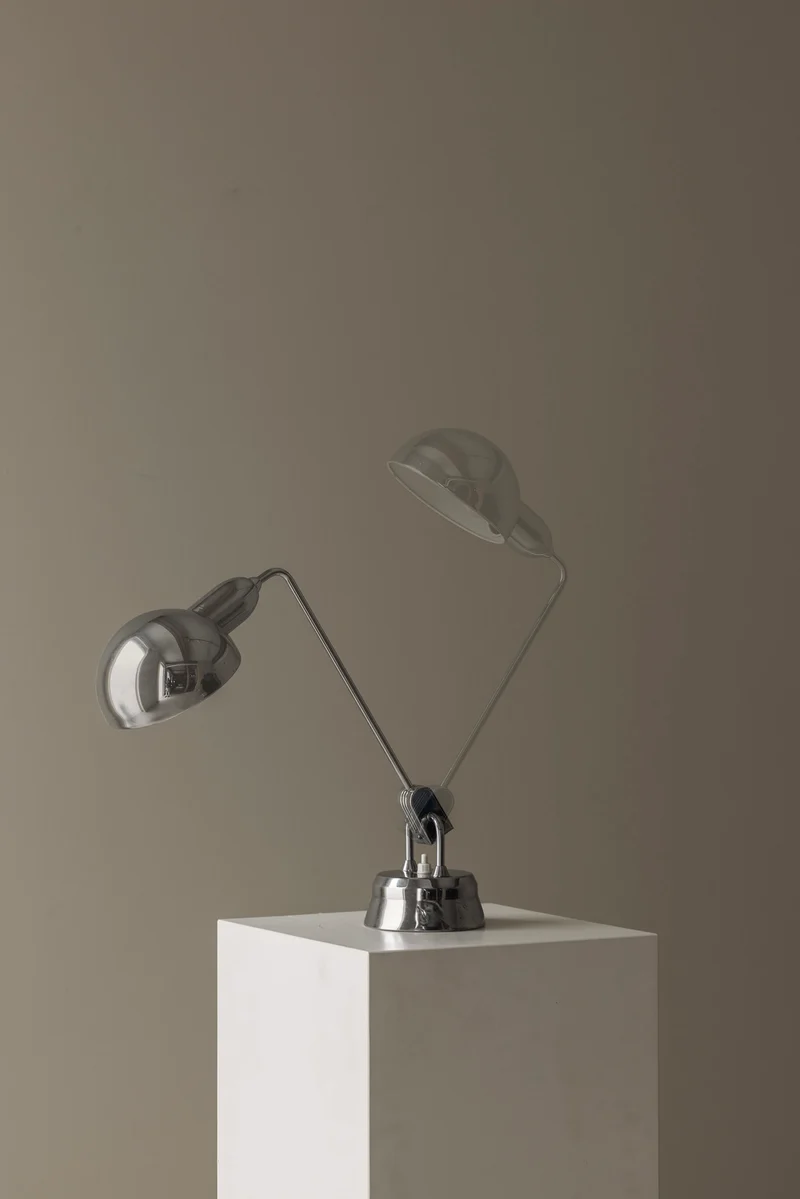 Vintage Jumo Table Lamp Selected by Charlotte Perriand, France, 1940’s