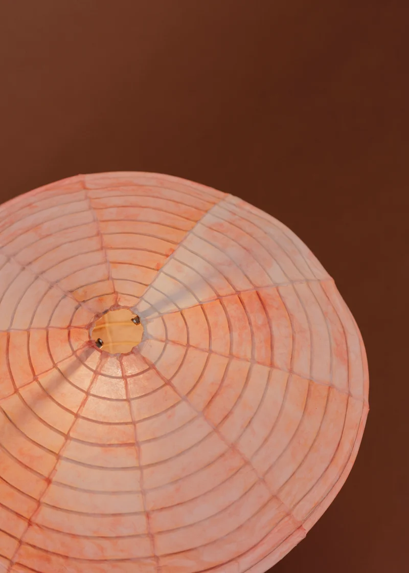 Peach Sky Stainless Steel Table Lamp