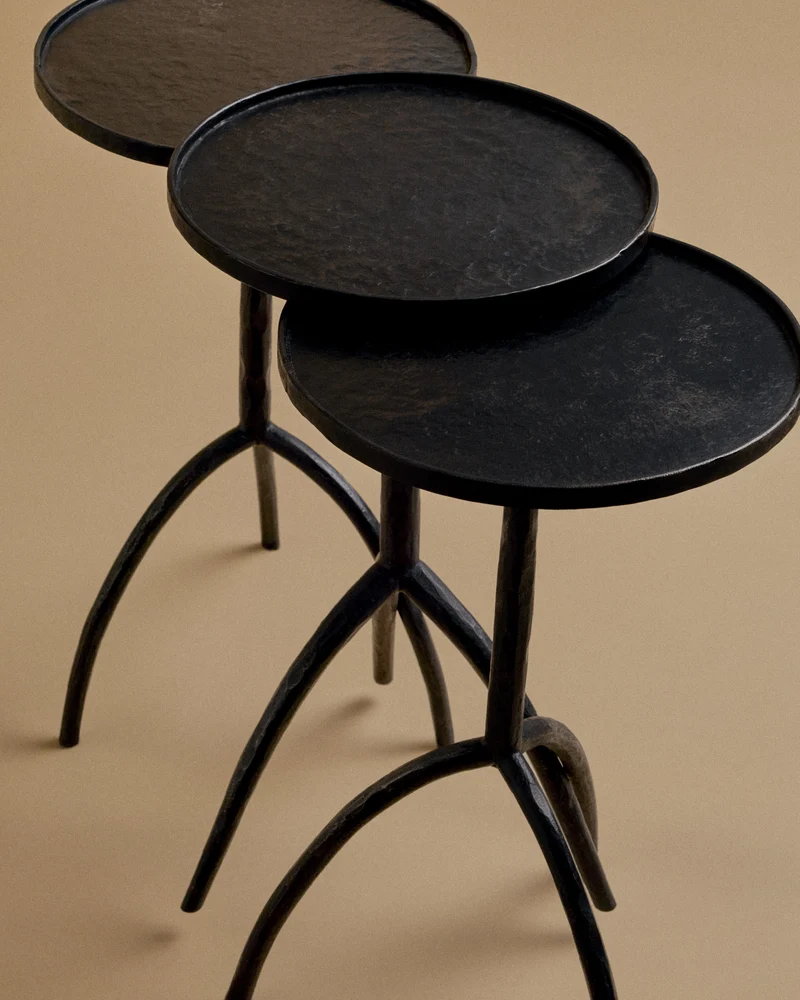 Brut Vol. I — Hand-Forged Iron Side Table