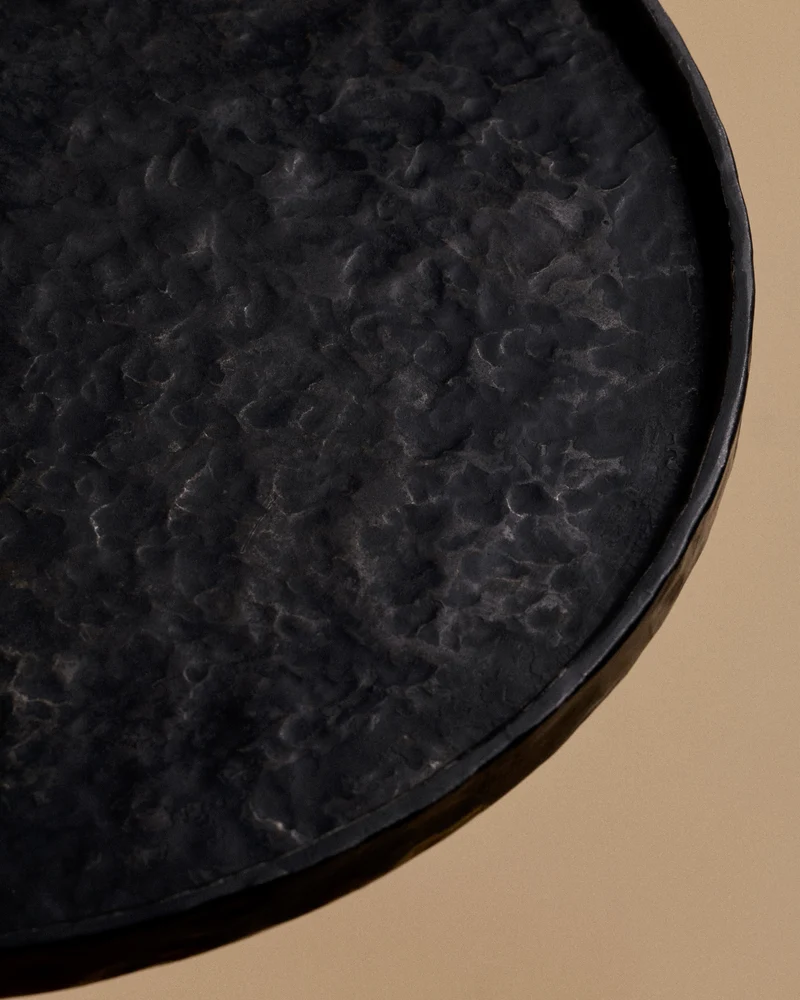 Brut Vol. I — Hand-Forged Iron Side Table