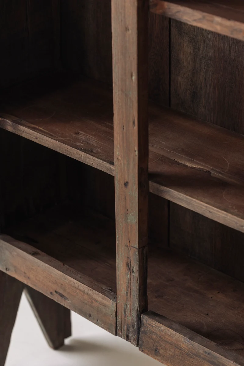 Spanish Primitive Highboard with Exceptional Patina, Late 19th Century