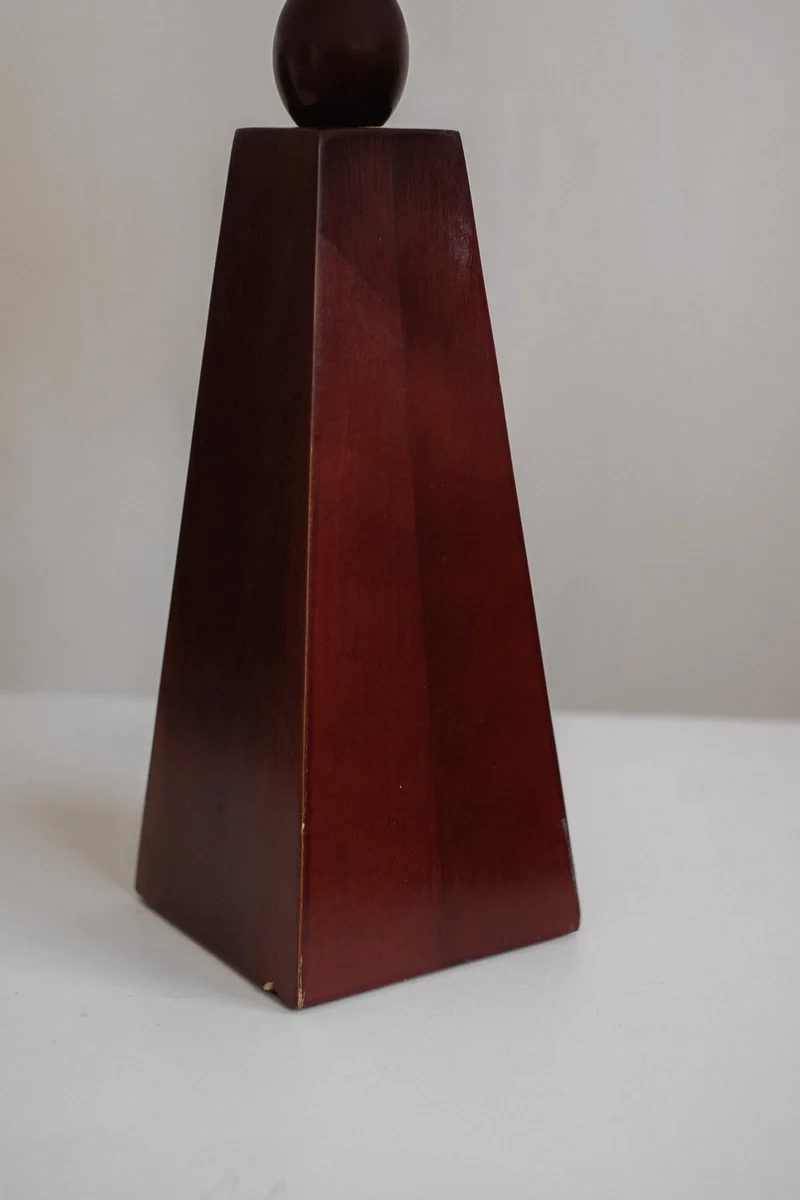 Vintage Timeless Wooden Table Lamp