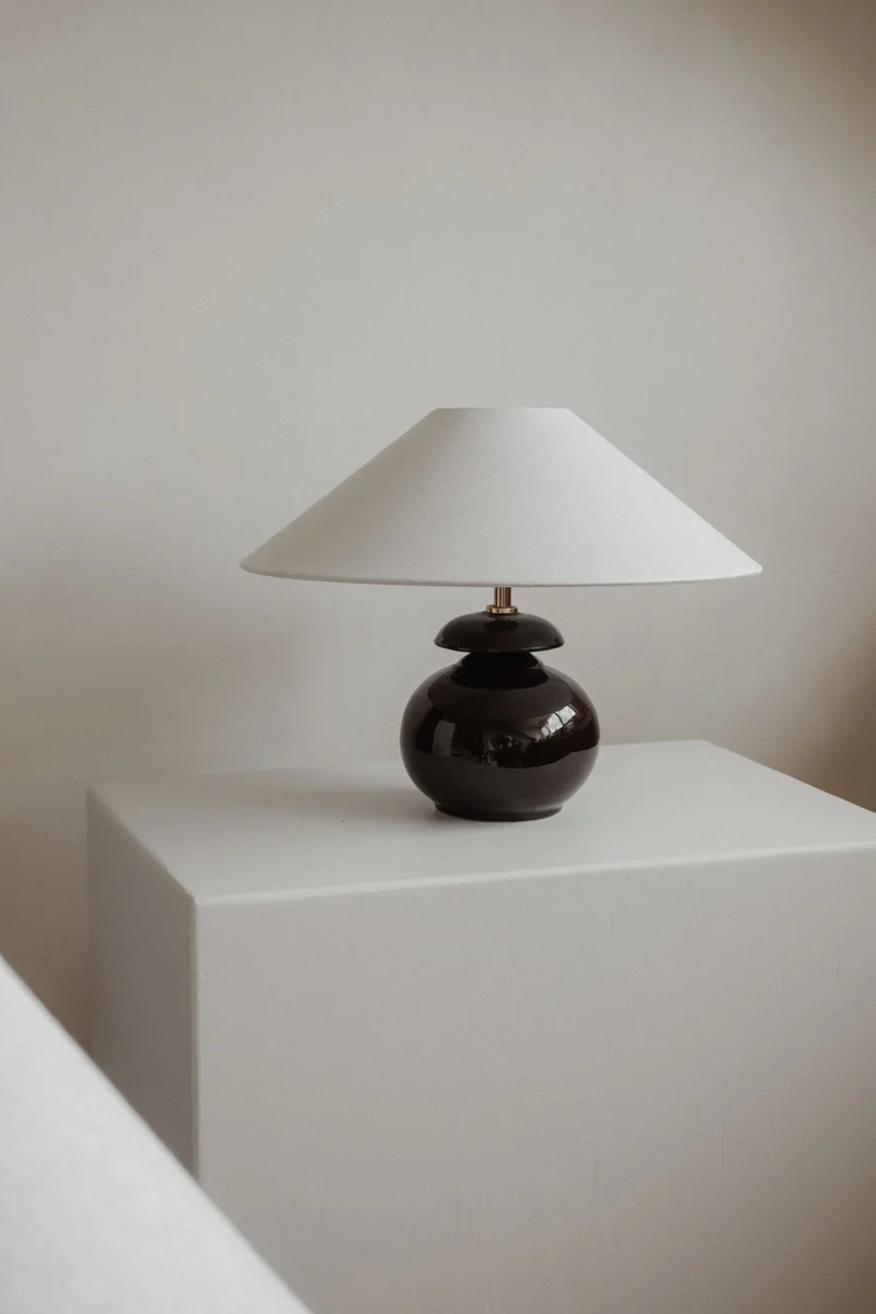 Vintage The Eclipse Ceramic Table Lamp
