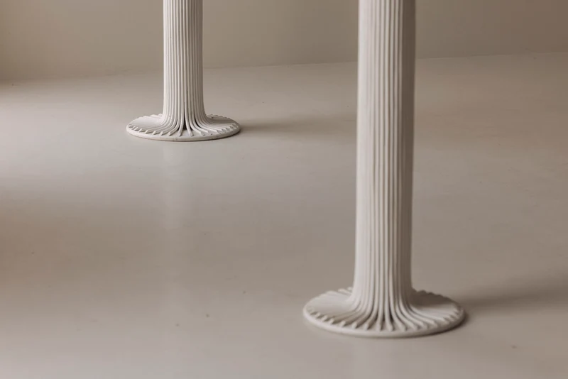 Pair of Sculptural Bamboo Pedestals, Italy, 1960s