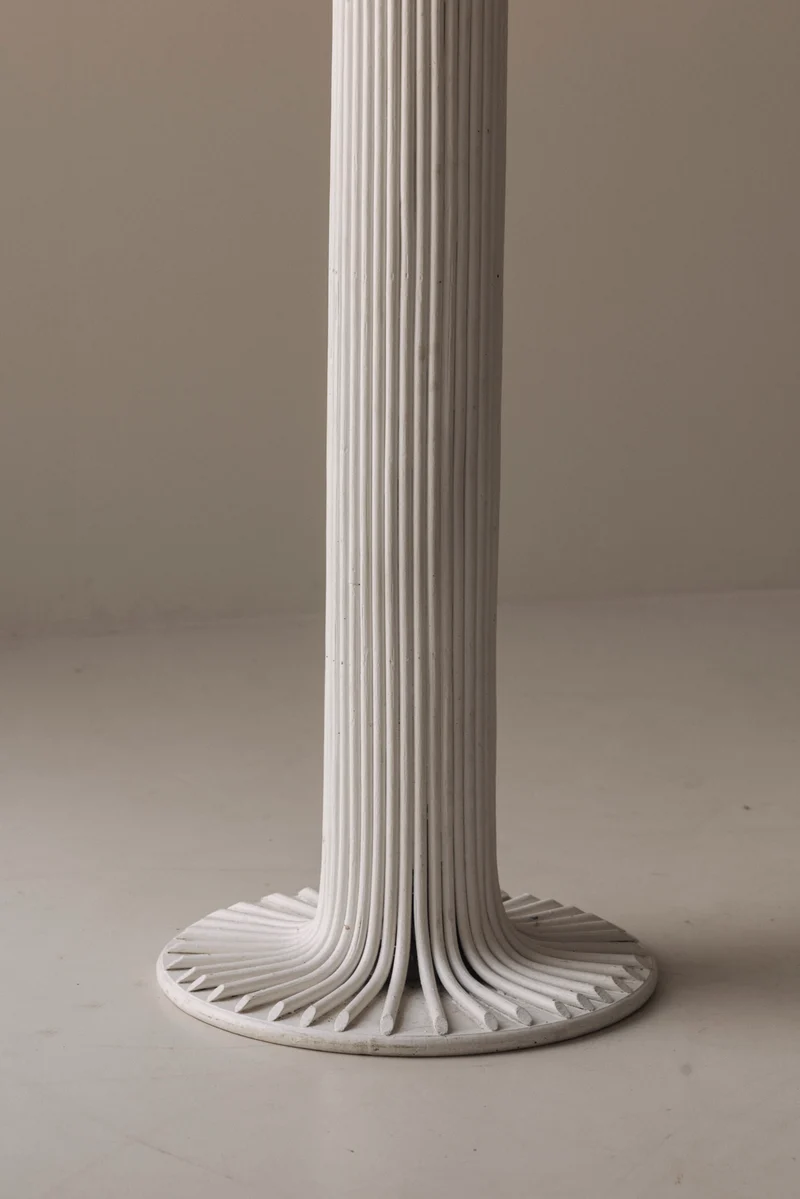 Pair of Sculptural Bamboo Pedestals, Italy, 1960s