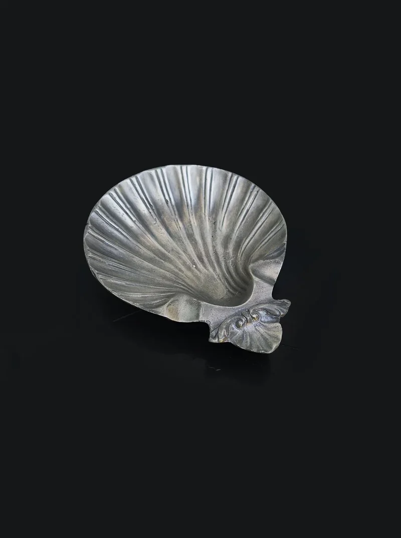 Shell Pewter Vide-Poche