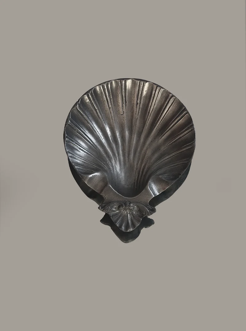 Shell Pewter Vide-Poche