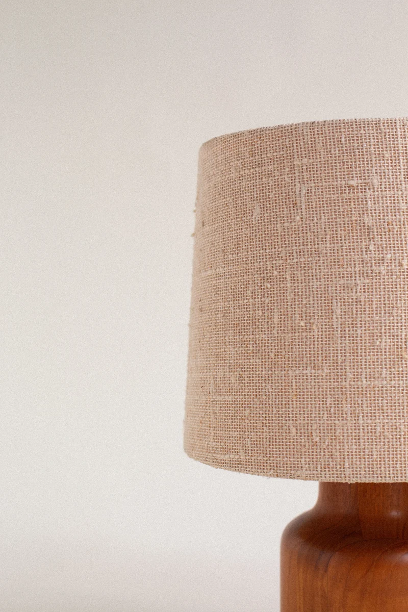 Vintage Mid-Century Kirk Copenhagen Teak Table Lamps, 1960s