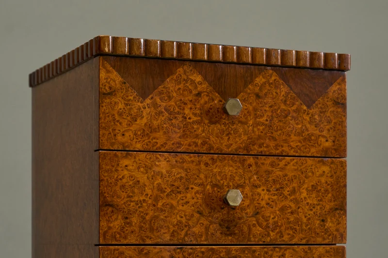 Exceptional Pair of Art Deco Cabinets Europe 1930s