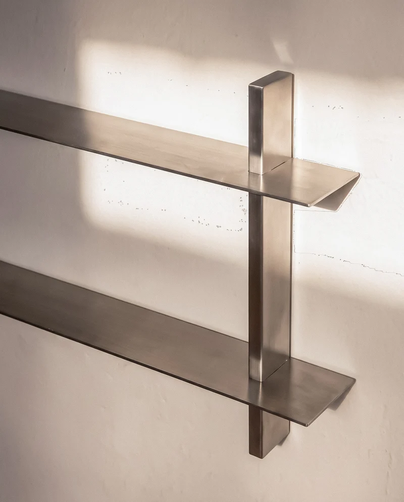 Essential Steel Wall Shelf