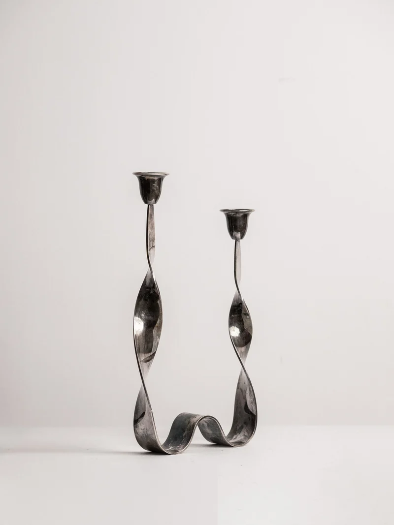 Guido Niest Cobra Candelabra, Italy 1980s