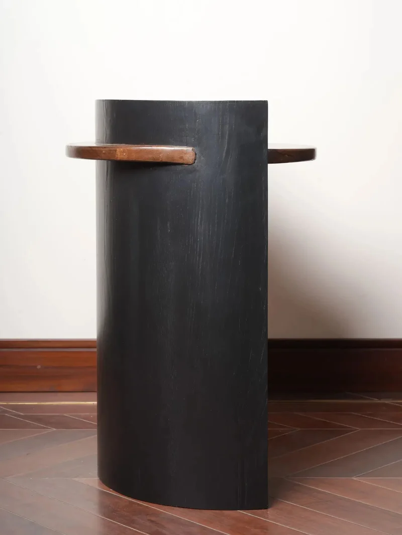 Contemporary Teak in Wood - Side Table