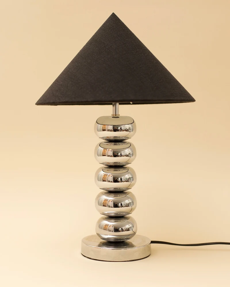 Vintage MONDRIAN Fabric Table Lamp