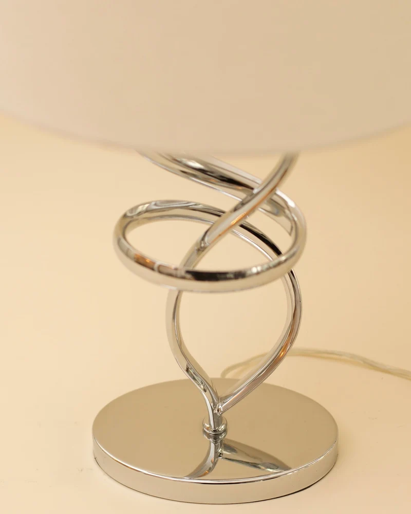 Vintage MIES Chrome Table Lamp
