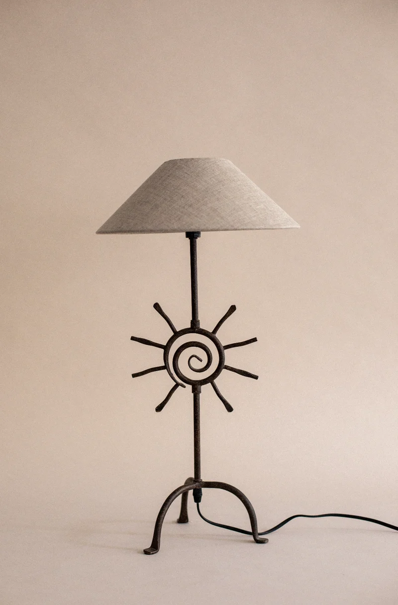 Bari Iron Table Lamp